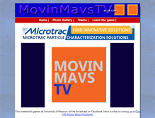 Tablet Screenshot of movinmavstv.com